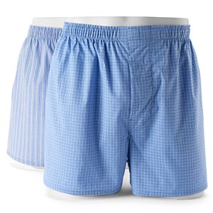 Big & Tall Hanes Classics 2-pack Pima Stretch Boxers