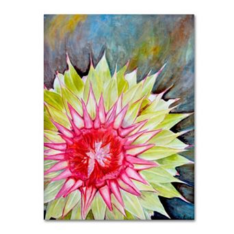 Trademark Fine Art Thistle Canvas Wall Art