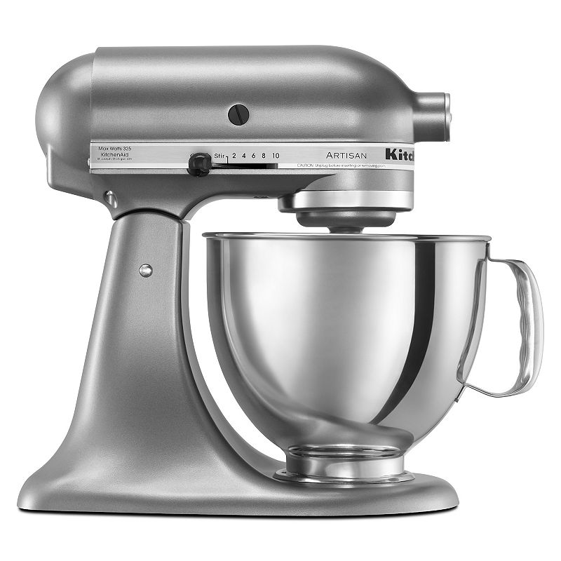 KitchenAid Artisan Series 5 Quart Tilt-Head Stand Mixer - KSM150PSCU - Contour Silver
