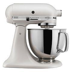 KitchenAid 5 qt. Tilt-Head White Colorfast Finish Stainless Steel Bowl