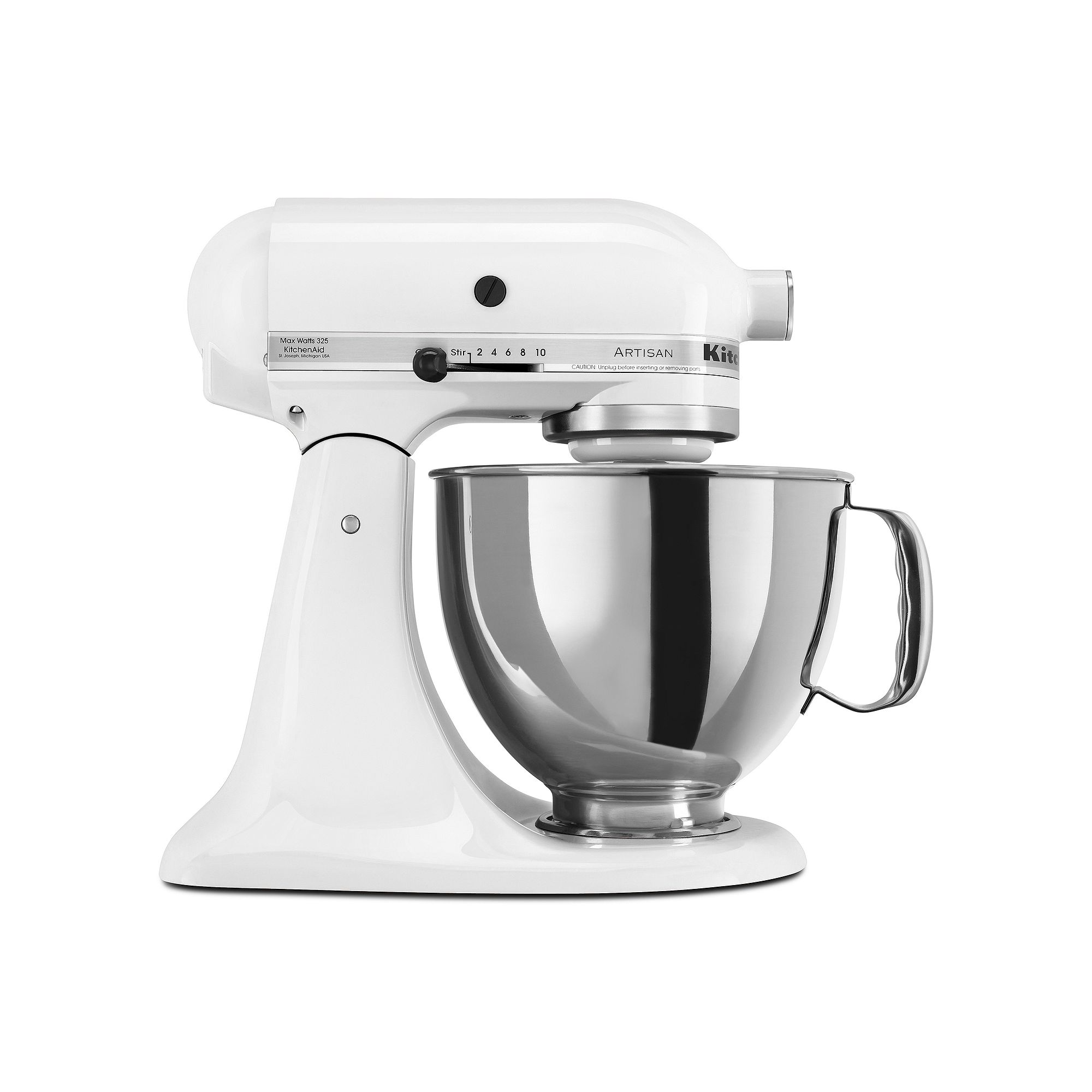 KitchenAid® KSM150PS Artisan 5-qt. Stand Mixer, White