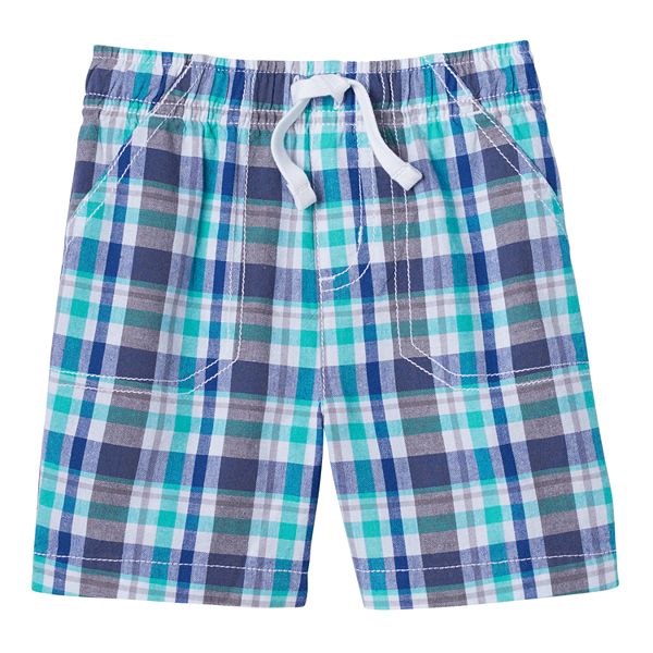 Baby Boy Jumping Beans® Plaid Shorts