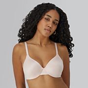 Hanes Womens Concealing Petals Wireless Bra with Convertible Straps, XL,  White at  Women's Clothing store