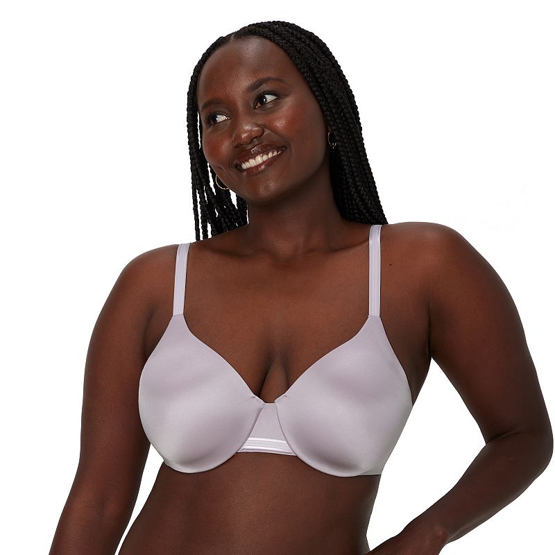 Bali One Smooth U Smoothing & Concealing Underwire Bra DF3W11, Women's, Size: 40 C, Purple Iris