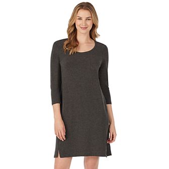 Women’s Cuddl Duds® Essentials 3/4 Sleeve Sleepshirt