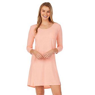 Women’s Cuddl Duds® Essentials 3/4 Sleeve Sleepshirt