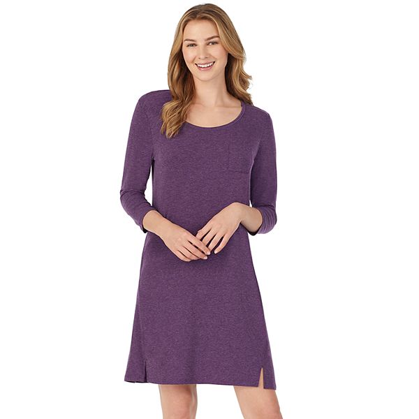 Women’s Cuddl Duds® Essentials 3/4 Sleeve Sleepshirt