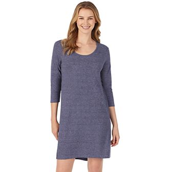 Women’s Cuddl Duds® Essentials 3/4 Sleeve Sleepshirt