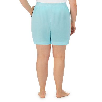 Plus Size Cuddl Duds® Essentials Pajama Sleep Shorts
