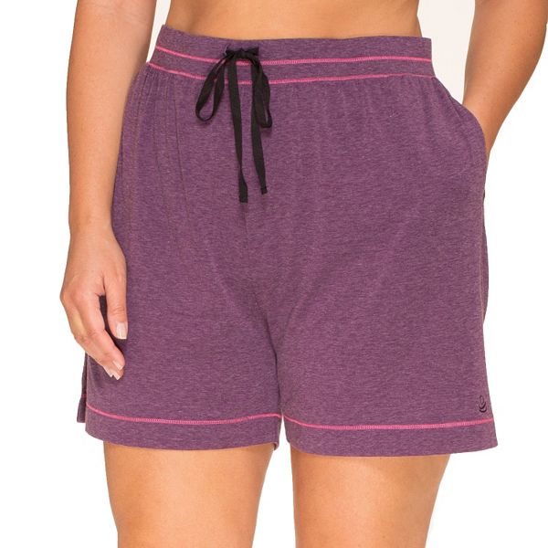 LYCY Pajama Shorts for Women, Soft Sleep Shorts for Women Lightweight knit  Summer Pj Bottoms(Pack of 2&3), Deep Khaki+ash Purple+navy, Small :  : Clothing, Shoes & Accessories