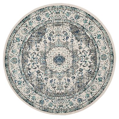 Safavieh Evoke Jayme Distressed Framed Floral Rug