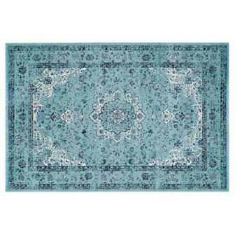 Safavieh Evoke Jayme Distressed Framed Floral Rug