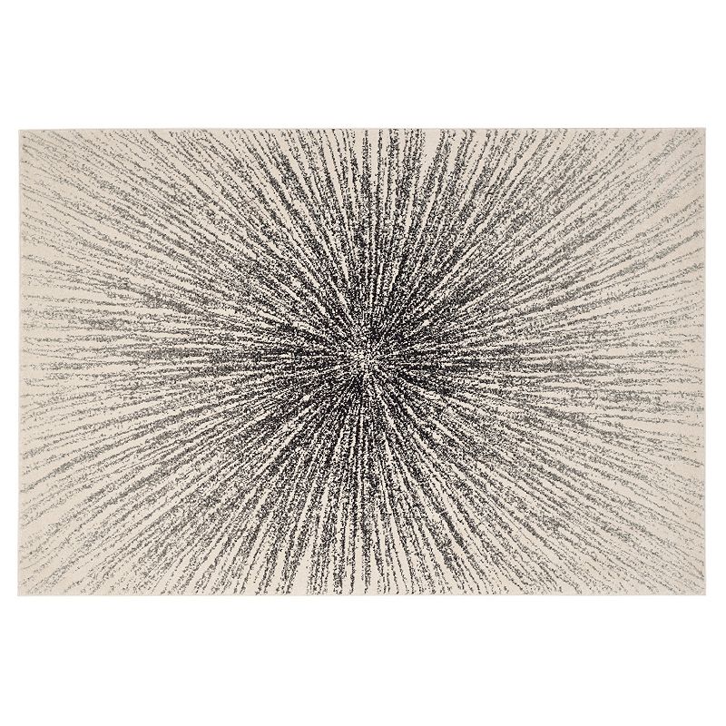 Safavieh Evoke Ivy Abstract Rug, Black, 8X10 Ft