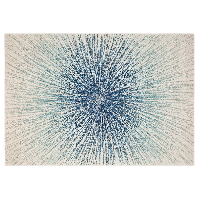 Safavieh Evoke Ivy Abstract Rug, Dark Blue, 8X10 Ft