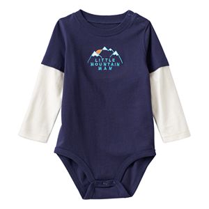 Baby Boy Jumping Beans® Embroidered Skater Bodysuit