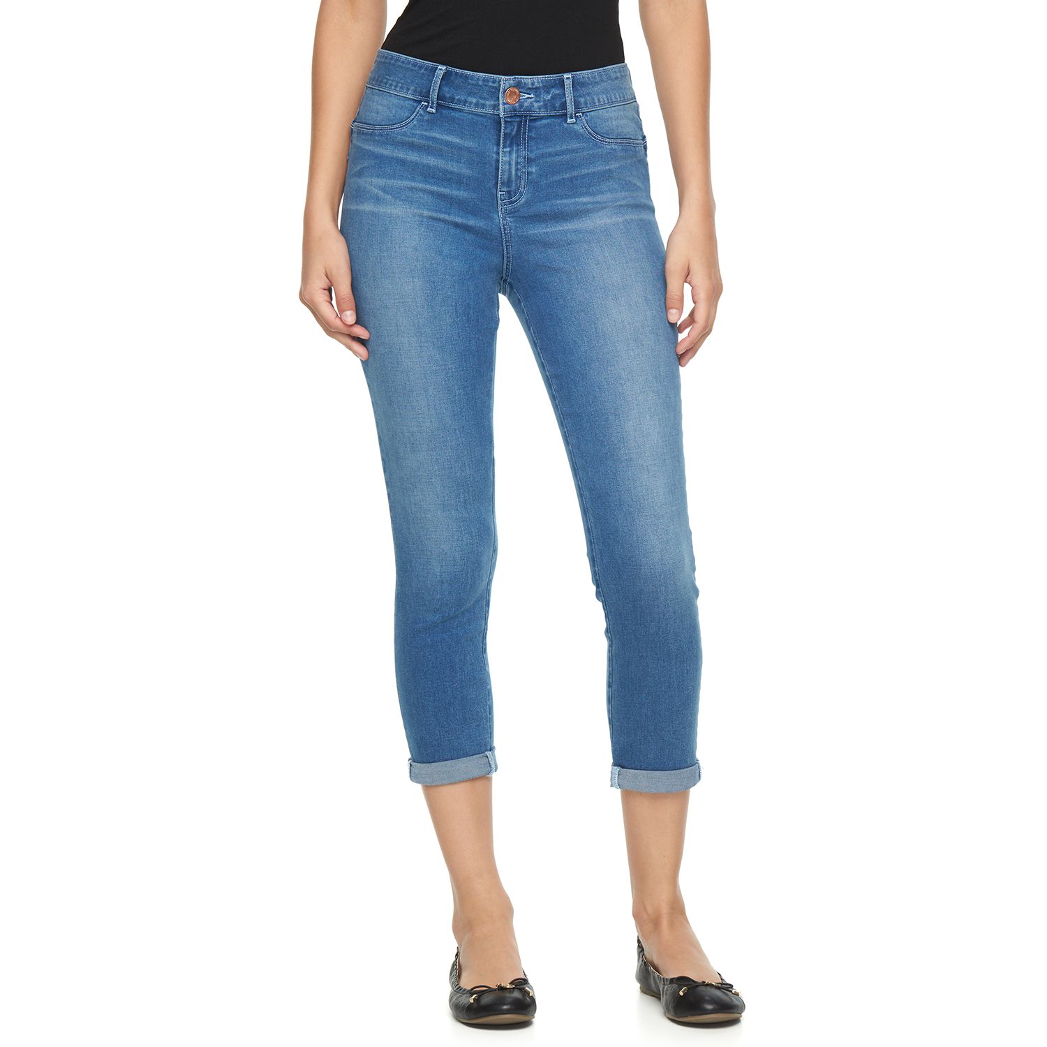 kohls jean capris