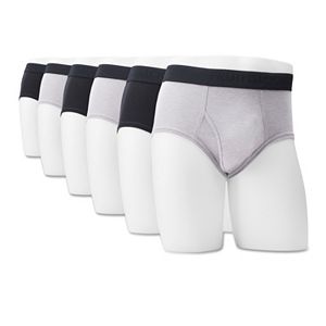 Men's Fruit of the Loom Signature Breathable 5-pack + 1 Bonus Mid-Rise Briefs