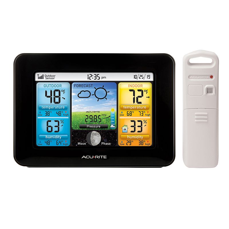AcuRite Color Weather Station (02077RM), Multicolor