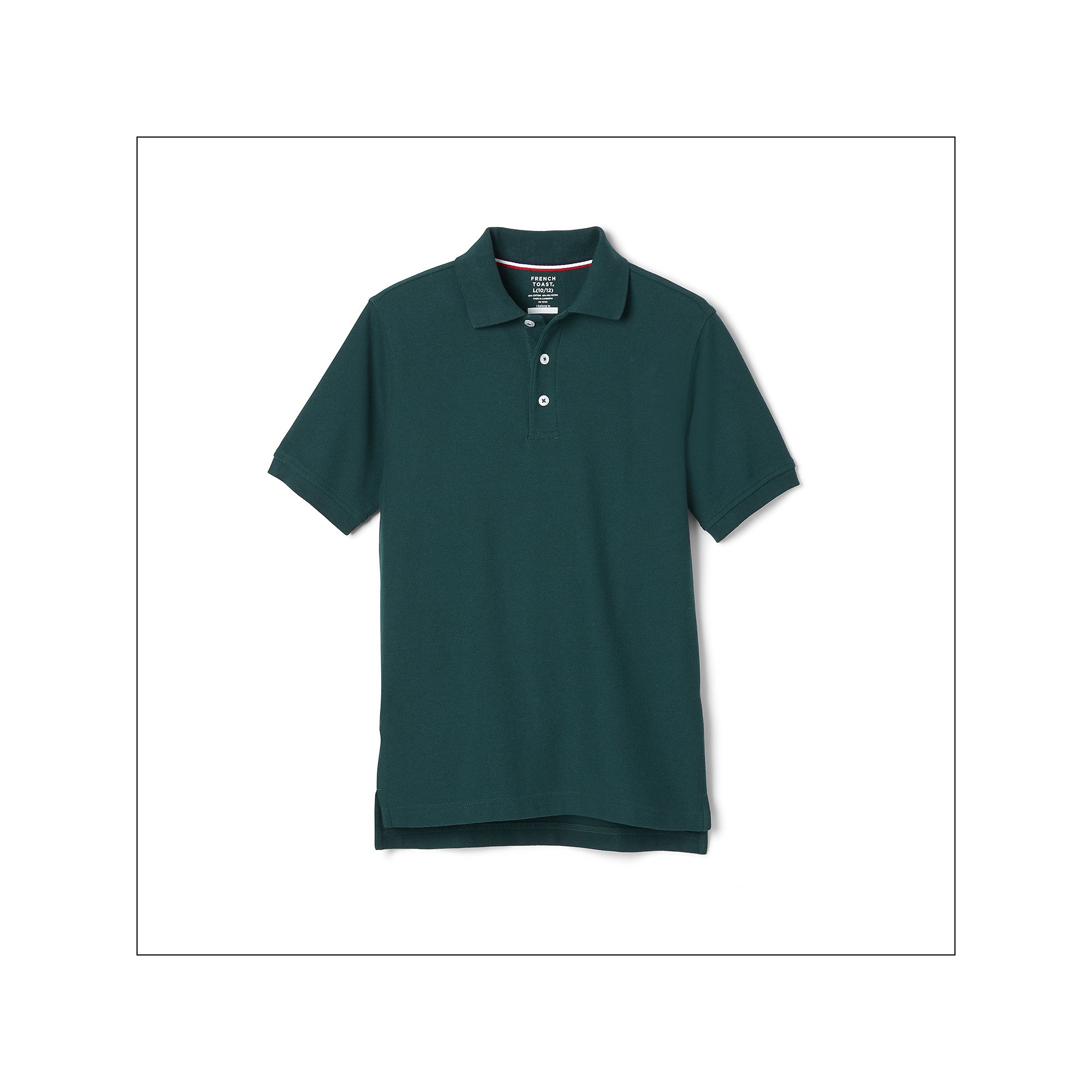 Boys 4-20 & Husky French Toast School Uniform Short-Sleeve Pique Polo, Boy