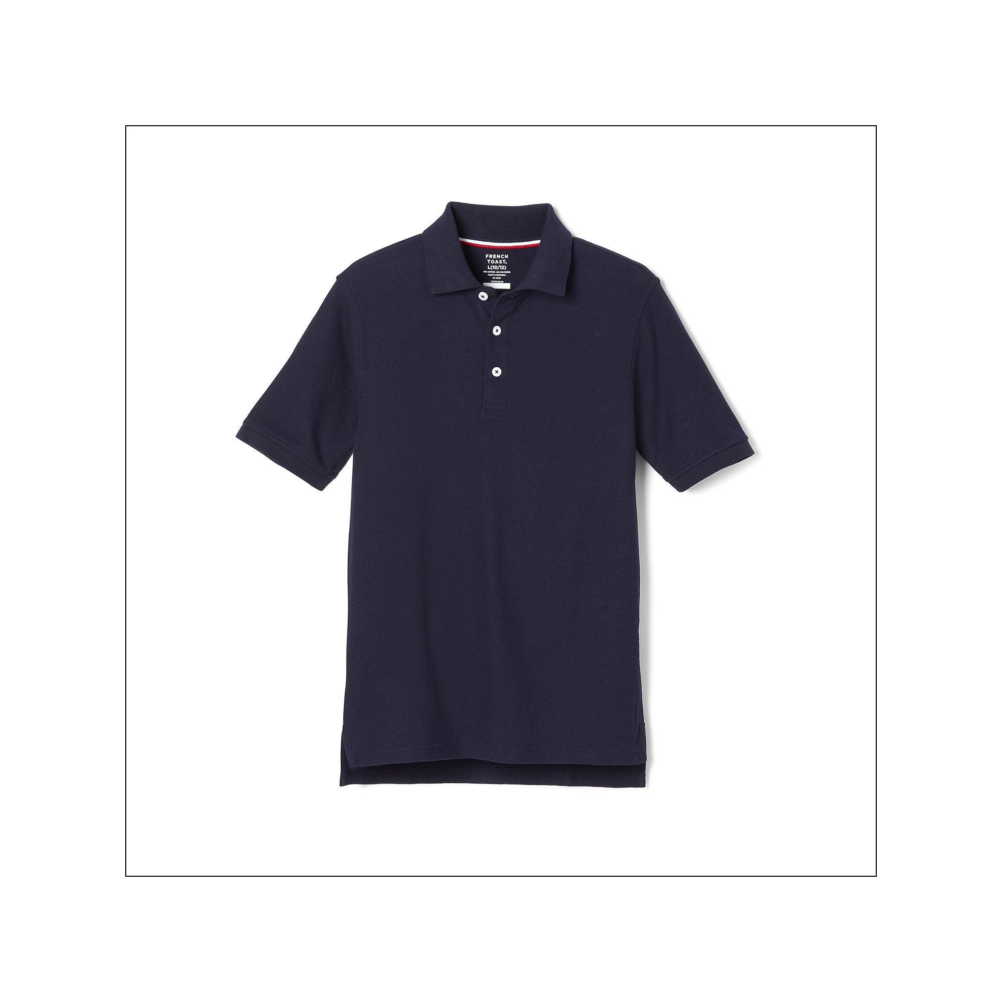 Boys 4-20 & Husky French Toast School Uniform Short-Sleeve Pique Polo, Boy