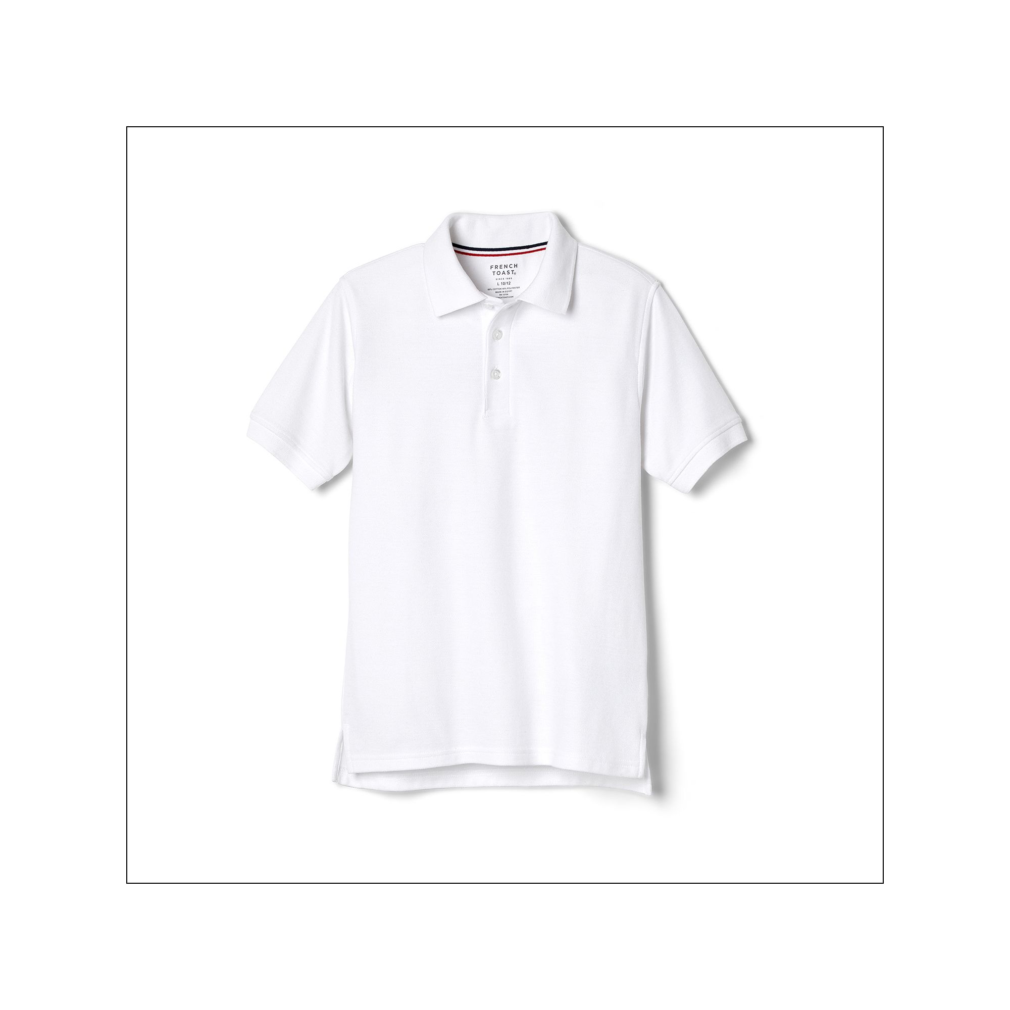 Boys 4-20 & Husky French Toast School Uniform Short-Sleeve Pique Polo, Boy
