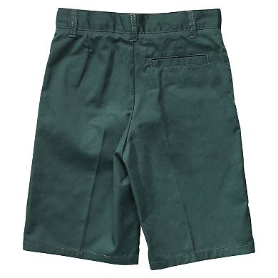 Boys 4-20 & Husky French Toast School Uniform Flat-Front Adjustable-Waist Shorts