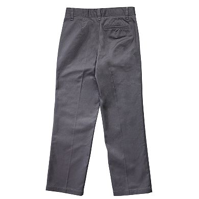 Boys 4-20 & Husky French Toast School Uniform Relaxed-Fit Adjustable-Waist Twill Pants