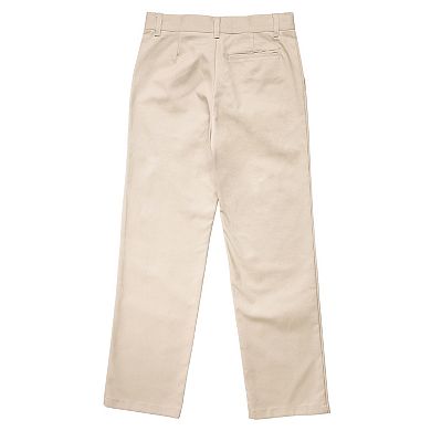 Boys 4-20 & Husky French Toast School Uniform Relaxed-Fit Adjustable-Waist Twill Pants