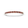 14k White Gold Ruby Stackable Ring