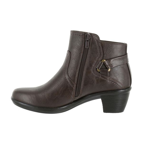 easy street womens dawnta booties block heel
