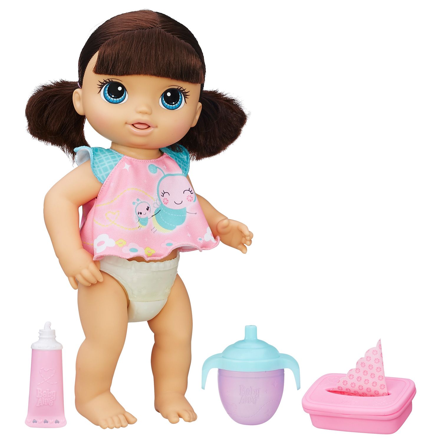 baby alive doll brunette