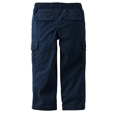 Toddler Boy Carter's Ribbed Waist Cargo Pants