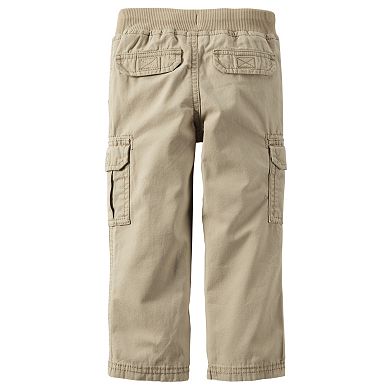 Toddler Boy Carter's Ribbed Waist Cargo Pants