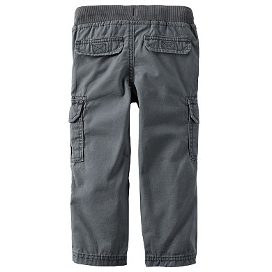 Toddler Boy Carter's Ribbed Waist Cargo Pants