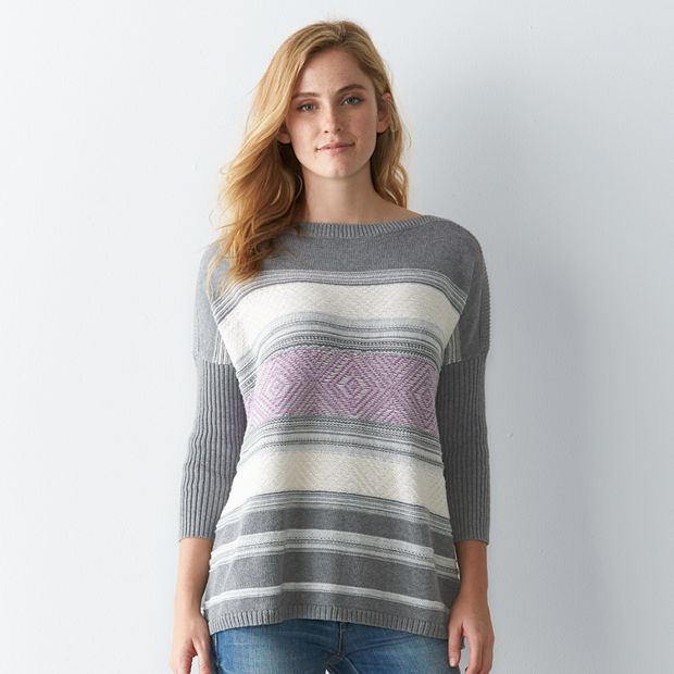 Kohls womens hot sale sonoma sweaters