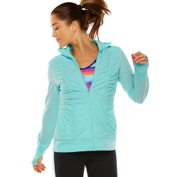 Women s FILA SPORT Shirred Performance Jacket