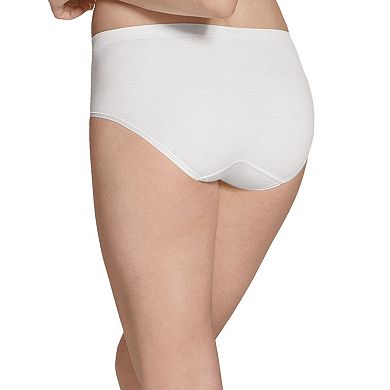 Women's Fruit of the Loom Signature 4-pack Breathable Micro Mesh Low Rise Briefs 4DBKLRB