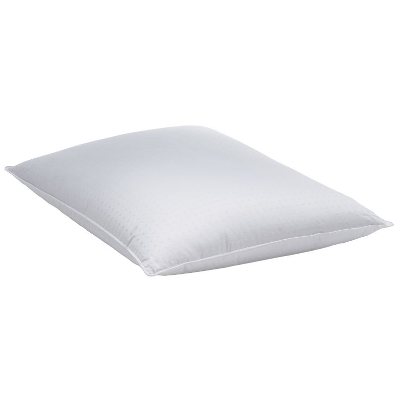 Dream On 400 Thread Count Duck Down Pillow, White, King