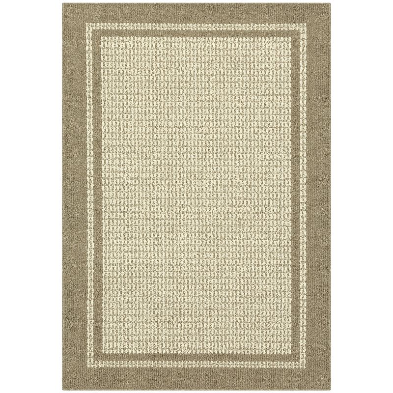 Sonoma Goods For Life Encore Faux Sisal Washable Rug, Lt Brown, 7X10 Ft