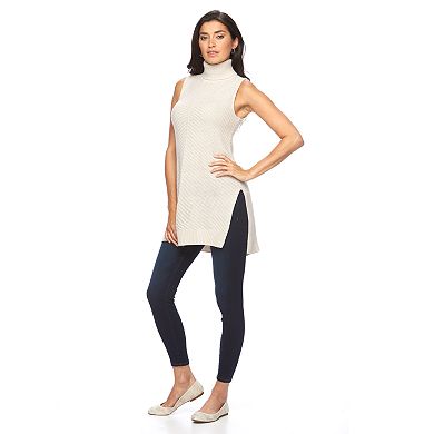 Women's Apt. 9® Sleeveless Turtleneck Tunic