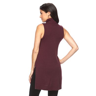 Women's Apt. 9® Sleeveless Turtleneck Tunic