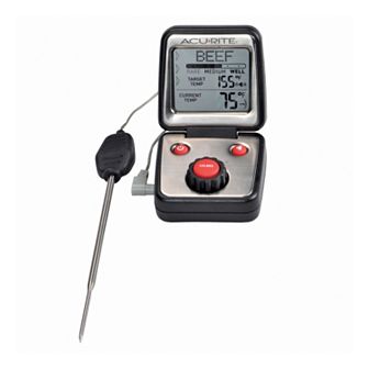 AcuRite Digital Meat Thermometer with Wired Probe
