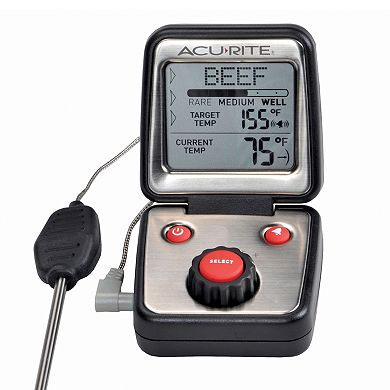 AcuRite Digital Meat Thermometer with Wired Probe