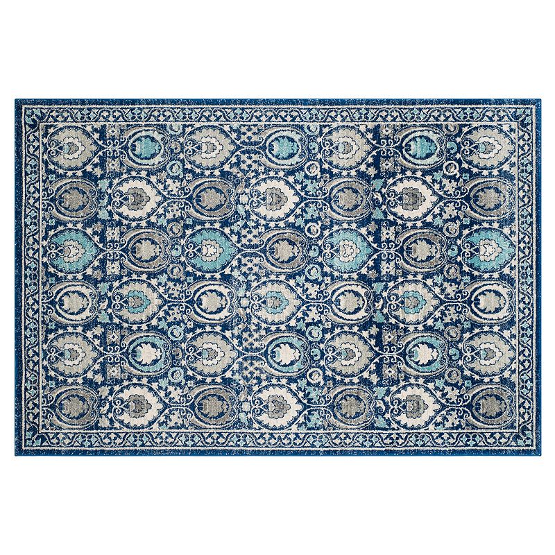 Safavieh Evoke Emma Framed Medallion Rug, Blue, 8X10 Ft