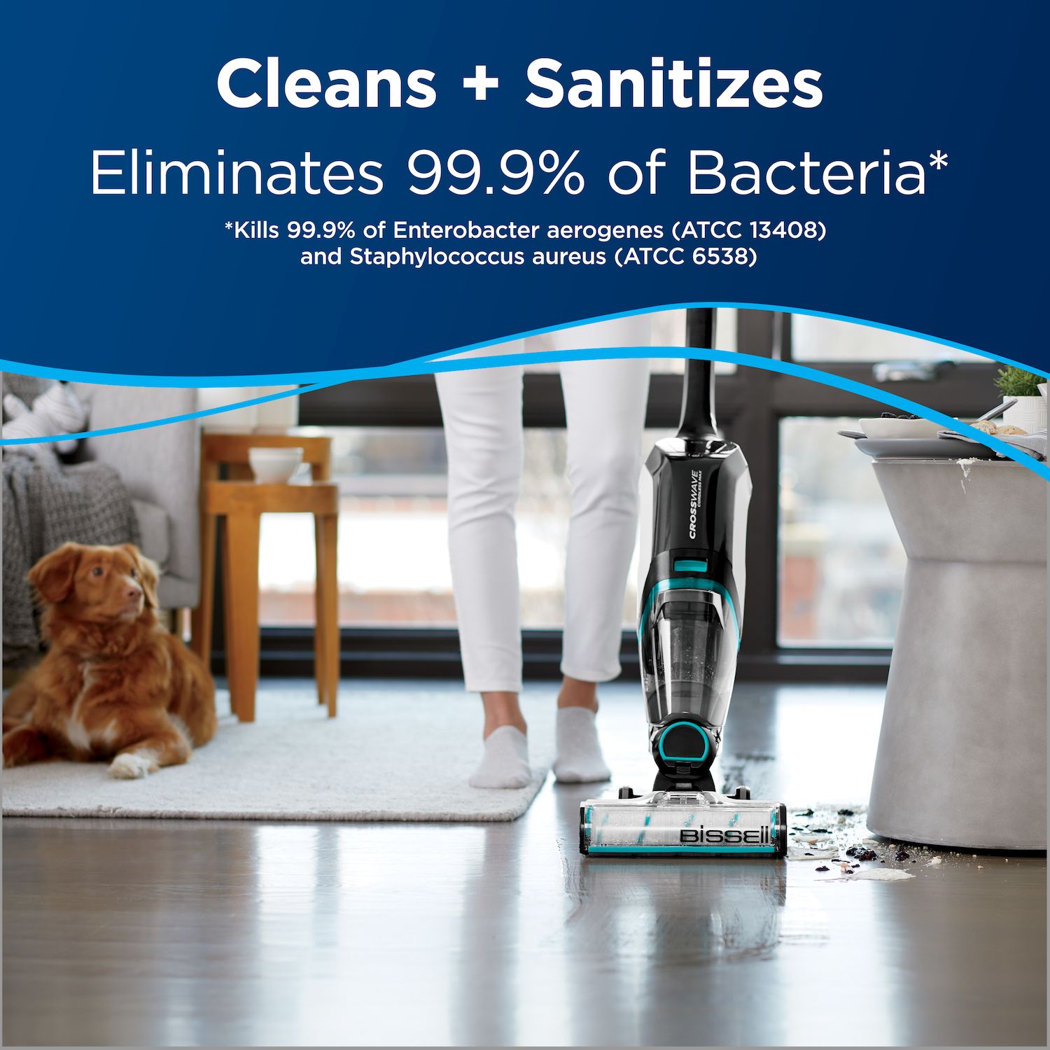 Bissell CrossWave & SpinWave Hard Floor Sanitize Formula - Thumbnail 3