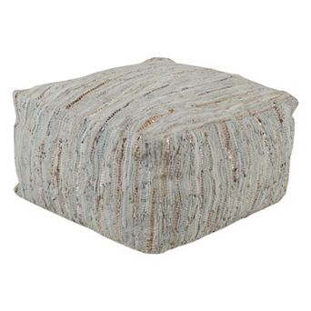 Decor 140 Alberdi Leather Pouf