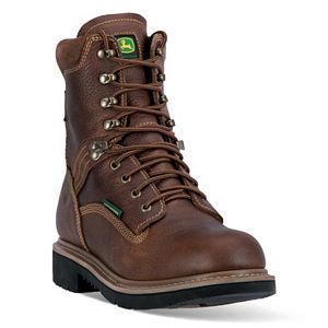 John Deere Men's Waterproof Steel-Toe Boots