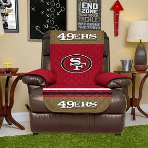 San Francisco 49ers Quilted Recliner Chair Cover