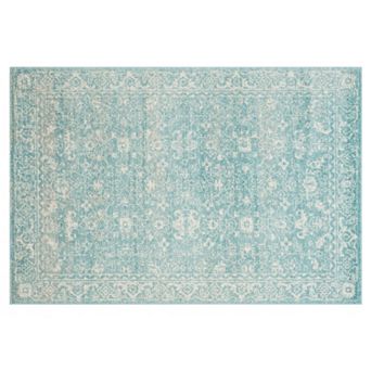 Safavieh Evoke Jenny Distressed Framed Floral Rug