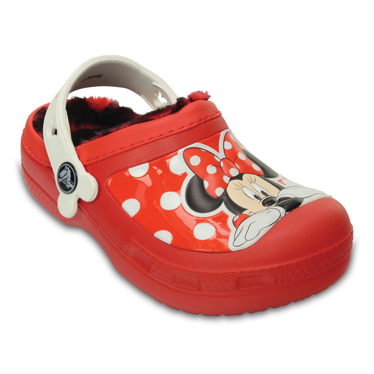 red minnie mouse crocs
